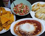 簡単メキシカン★ピリ辛トマトと卵のグリル作り方7写真