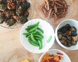 お弁当★韓国風★甘辛海苔つくね★作り置き作り方7写真