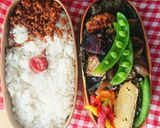 お弁当★韓国風★甘辛海苔つくね★作り置き作り方8写真