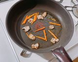 金瓜炒米粉(かぼちゃの焼ビーフン)作り方5写真