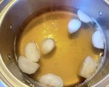 鶏つくね団子とカブの中華風スープ作り方3写真
