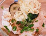 簡単！はんぺん＆チーズ入り鶏つくね作り方2写真