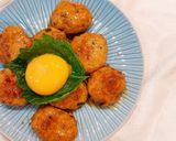 簡単！はんぺん＆チーズ入り鶏つくね作り方9写真