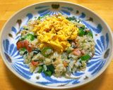 冷凍野菜のお手軽炒飯◎余り物でもウマシ！作り方5写真