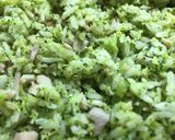 ブロッコリーチャーハン(松の実入り)作り方4写真