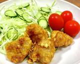 カリジュワ☆鶏もも竜田の甘辛酢がけ作り方37写真