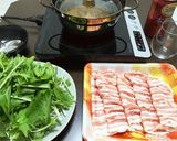 簡単なのに豚バラで絶品！はりはり鍋作り方5写真
