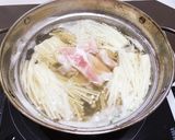 簡単なのに豚バラで絶品！はりはり鍋作り方10写真
