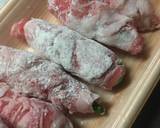 オクラの肉巻き　照り焼き仕立て作り方4写真