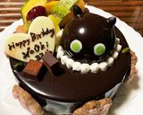 黒猫のグラサージュ♡ハロウィンにもgoo作り方23写真