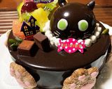 黒猫のグラサージュ♡ハロウィンにもgoo作り方24写真