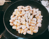 作り置き　揚げないむね肉の酢鶏★作り方3写真