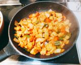 作り置き 揚げないむね肉の酢鶏★作り方4写真