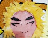 ☆キャラ弁 鬼滅の刃 煉獄千寿郎作り方5写真
