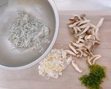 ☆大葉が香るしらす&きのこの和風パスタ☆作り方1写真