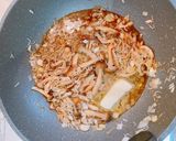 ☆大葉が香るしらす&きのこの和風パスタ☆作り方3写真