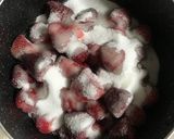 冷凍いちごで、苺ジャム作り方1写真