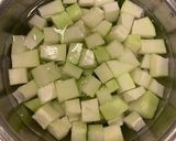 鶏肉と青パパイヤのオイスターソース炒め作り方1写真