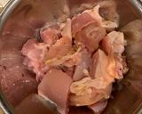 鶏肉と青パパイヤのオイスターソース炒め作り方2写真