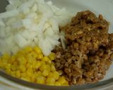 ふわふわ納豆揚げ♪（コーン・玉ねぎ入り）作り方1写真