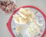 フライパン1つ！鶏肉と蓮根のグラタン作り方1写真