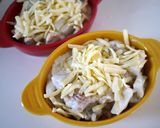 フライパン1つ！鶏肉と蓮根のグラタン作り方8写真