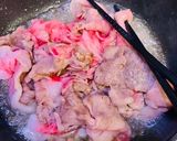 牛肉のスニック(酢肉)炒め♪作り方1写真