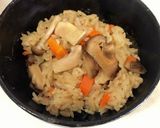 秋に食べたい炊き込みご飯　作り方5写真