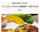 刻み卵で簡単！スコッチエッグ風ハンバーグ作り方16写真
