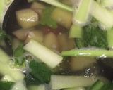 小松菜とさつまいもの味噌汁作り方5写真