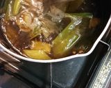 コンソメ煮びたしde温かいお蕎麦作り方3写真