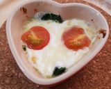 トマトとほうれん草の焼きヨーグルト作り方5写真