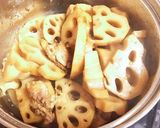 簡単！鶏肉と蓮根のうま煮♪作り方6写真