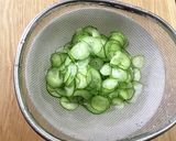 ザクザクきゅうりサンドにハムのリボン作り方3写真
