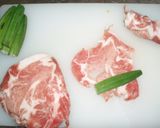 おろしポン酢でさっぱり❤オクラの肉巻き❤作り方1写真