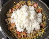 〜沖縄風〜パインオムライス作り方5写真