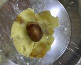 秋の味覚♪焼き芋と甘栗のいがぐりコロッケ作り方4写真