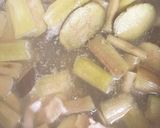 ズイキと里芋と季節の野菜の豚汁♡具沢山作り方5写真