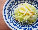 白菜・りんごサラダ♪わさびオリーブソース作り方5写真