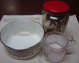 冷蔵庫の中に入れるだけ干し椎茸の戻し方作り方1写真