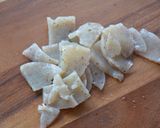 豚肉とこんにゃくの生姜炒め作り方1写真