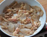 豚肉とこんにゃくの生姜炒め作り方3写真