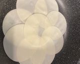 男のロマン！餃子の皮ピザ　照り焼きマヨ風作り方1写真