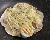 男のロマン！餃子の皮ピザ　照り焼きマヨ風作り方4写真