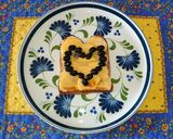 仕事初めや勝負の日に家族へ♥️苺トースト作り方5写真