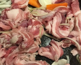 簡単　豚こま肉のカレー炒め作り方3写真