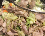 簡単　豚こま肉のカレー炒め作り方5写真