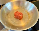 コンミートとひよこ豆の赤ワイン煮ペンネ作り方2写真