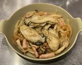 牡蠣とホウレン草の酒粕グラタン[酒粕]作り方5写真