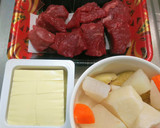 牛もも肉の和風煮込み◎お手軽食材で簡単作り方1写真